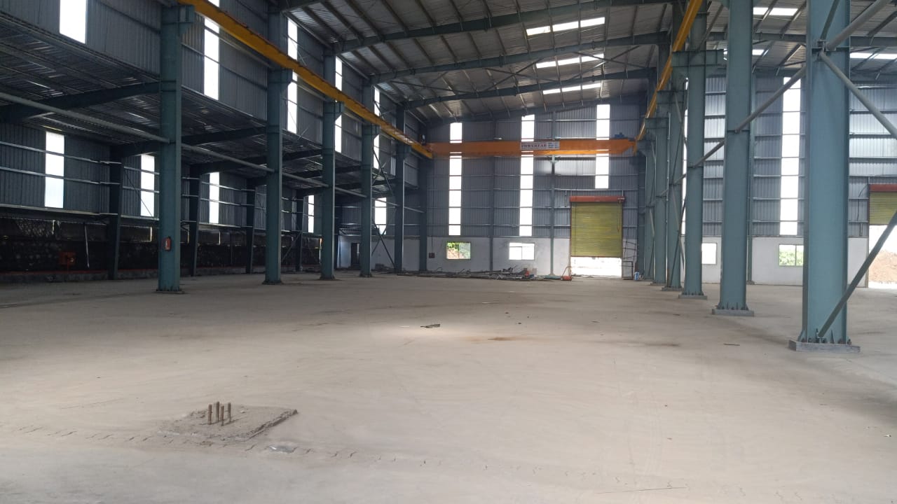 Warehouse, industrial sheds, manufacturing units available 